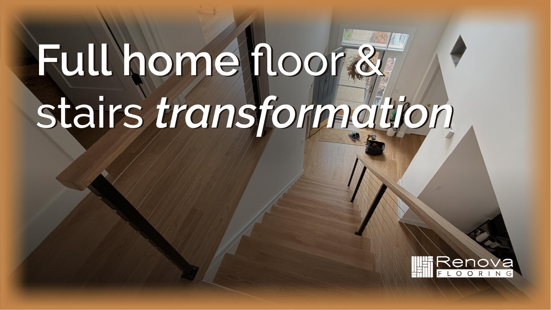 Full home floor & stairs transformation