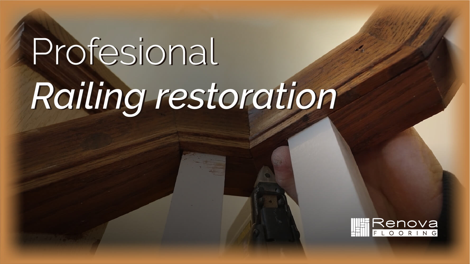 Professional railing restoration