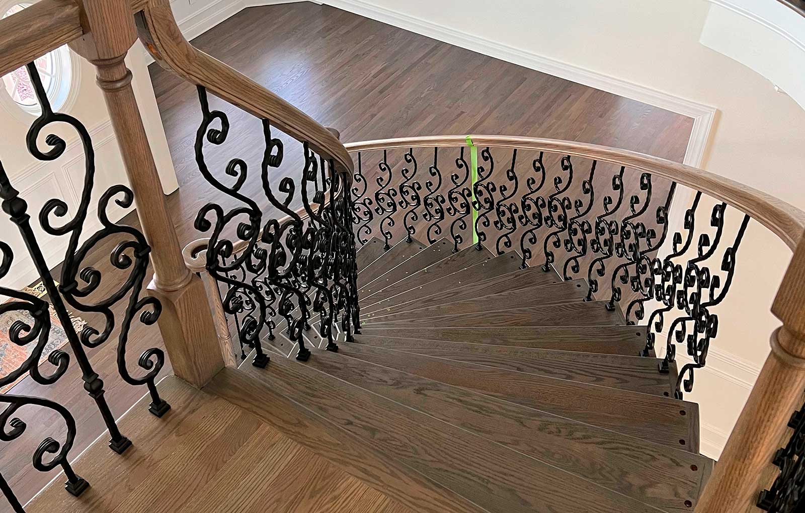 Handrail installation